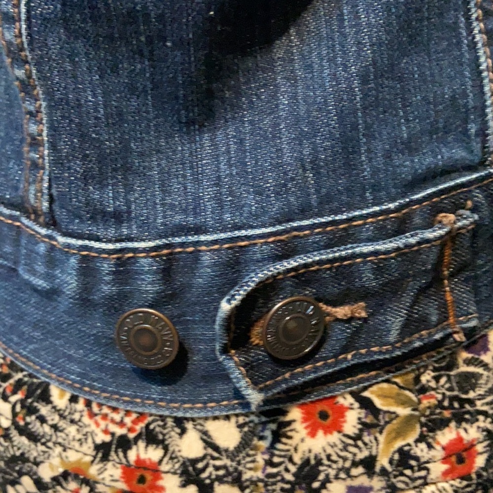 Tailored Cotton Jean Jacket by Old Navy. Size XS - Picture 9 of 15